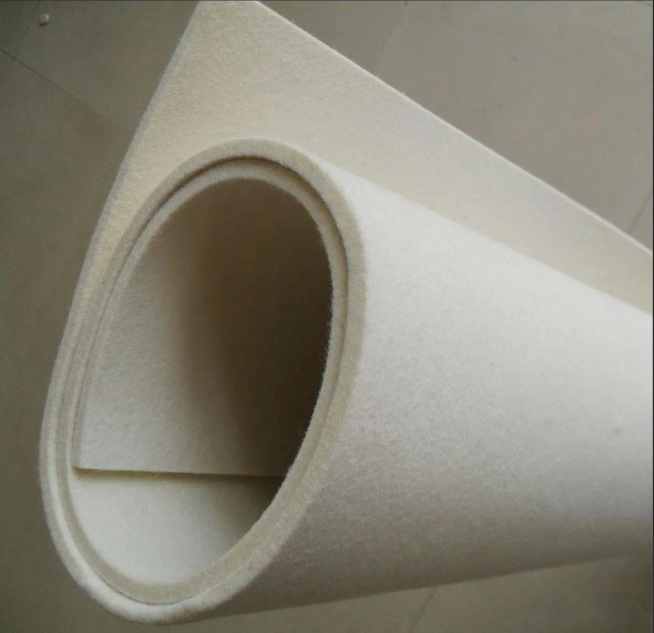 Chang shu factory high performance non woven sheep wool fiber felt insulation production line needle punch machine