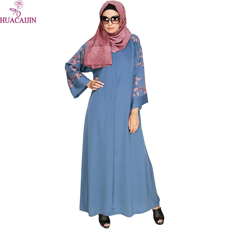 Abayas Emirates Gis Open Party Abayaof Dubai Bushel Of Hicab Jorjet Flawer Print In Stock But Sleec Woo Silk Multi Color Abaya