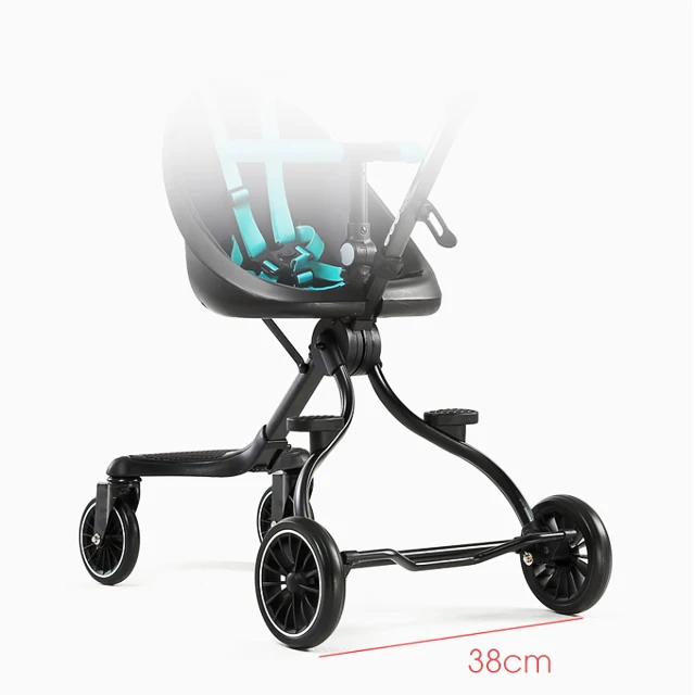 Eco-friendly Light weight foldable 4 wheel stroller for children / safety baby kids baobaohao stroller