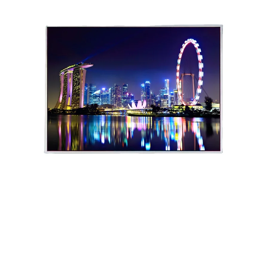 Custom Canvas LED Pop Design Wall Art Home Decor Pictures with Nighttime Scenery