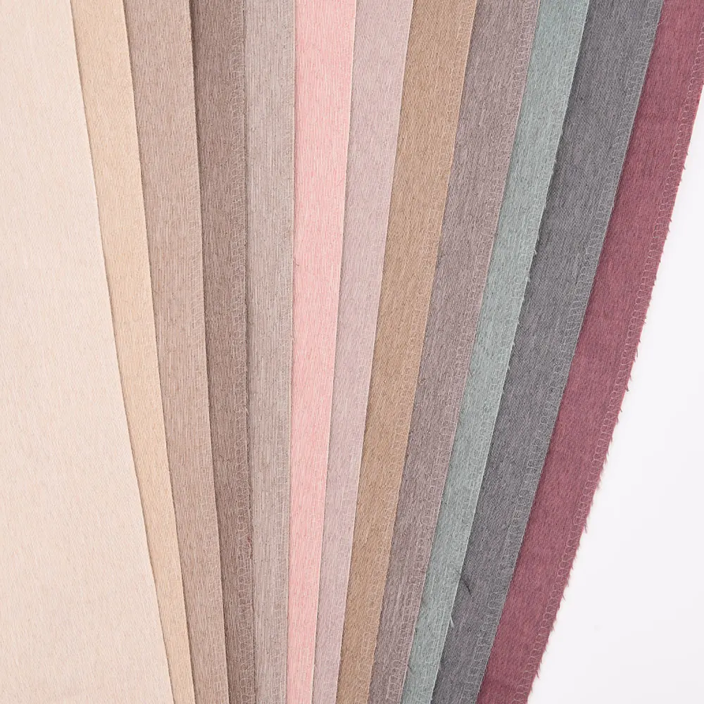 Wholesale Polyester 210GSM Thick Blackout Valencia Voile Curtain Fabric