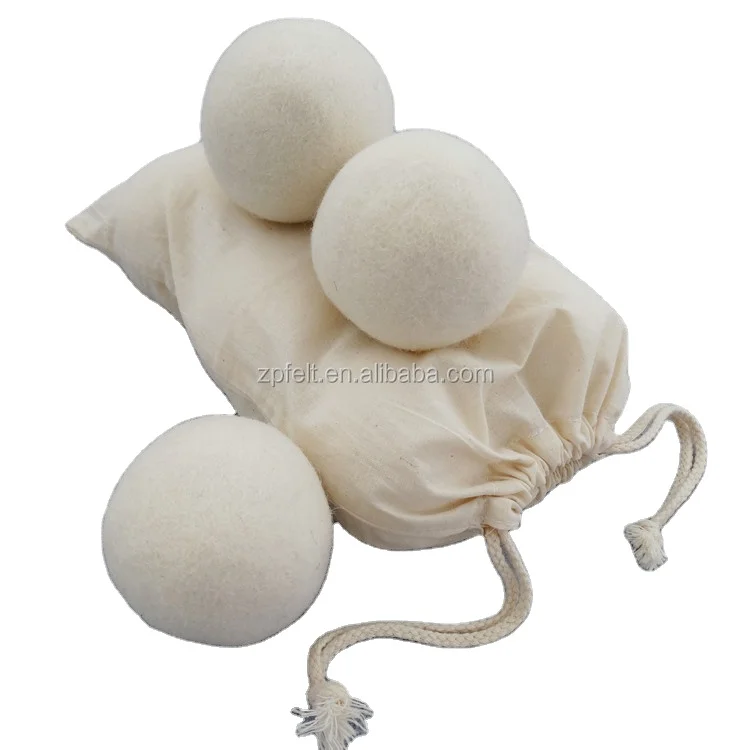 New Zealand Wool Dryer Balls Organic Handmade Laundry wool dryer balls set