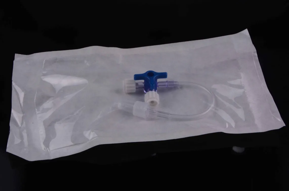 China medical disposable 3 way stopcock with extension tube