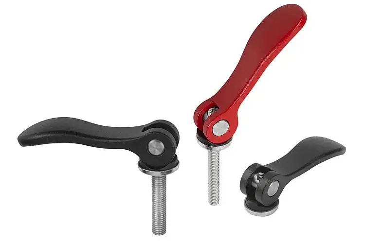 Adjustable Aluminum Alloy Stainless Steel Inch Metric Quick Release Lever Clamp Lever Eccentric Cam Lever