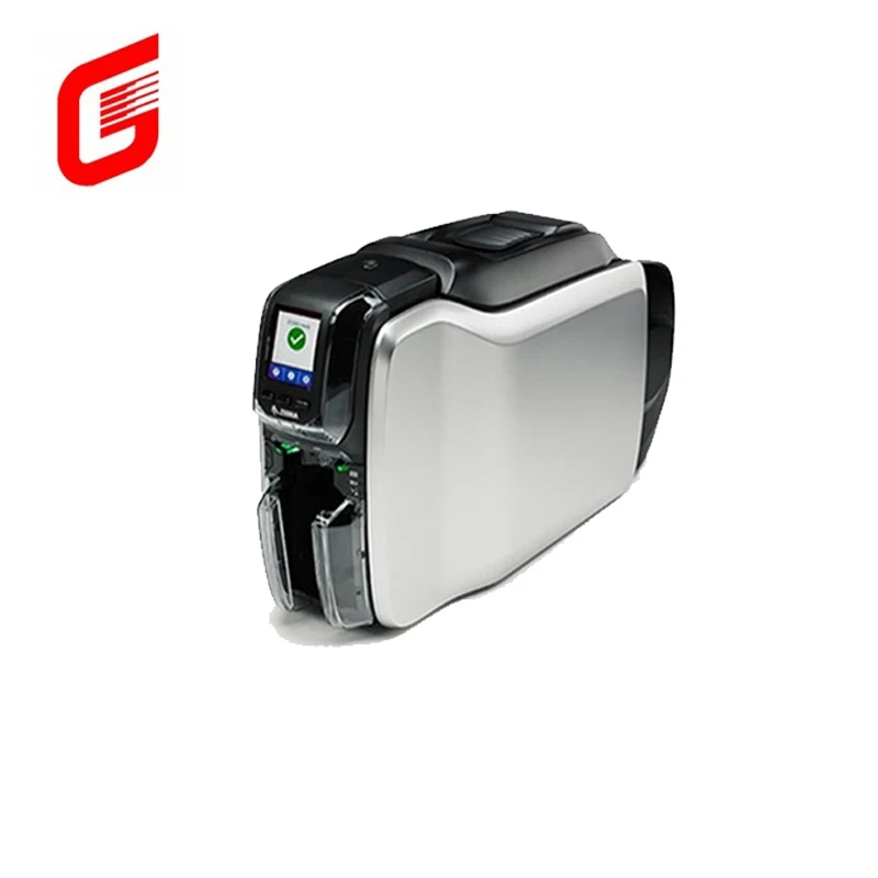 Zebra original ZC300 Single or double sided ID Card Printer 300dpi High Performance Direct Print with USB