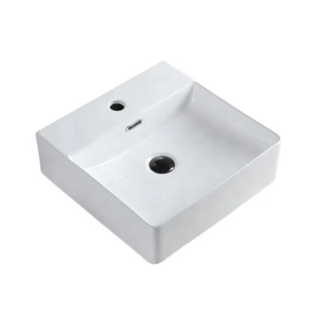 New Ceramic Sinks Bathroom Washing Basin Unique Wall Mount Sink Wash Basin Luxury Wall Hung Washbasin With Vanity