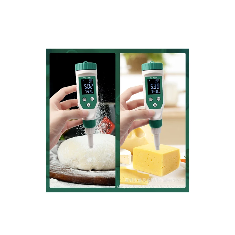 РН-метр, цена, дешевый цифровой рН-тестер для ткани/сыра в упаковке