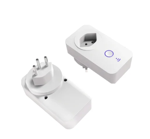 
Swiss type Brazilian type wifi smart single plug 2300W 10A AC110-240V with energy monitor 