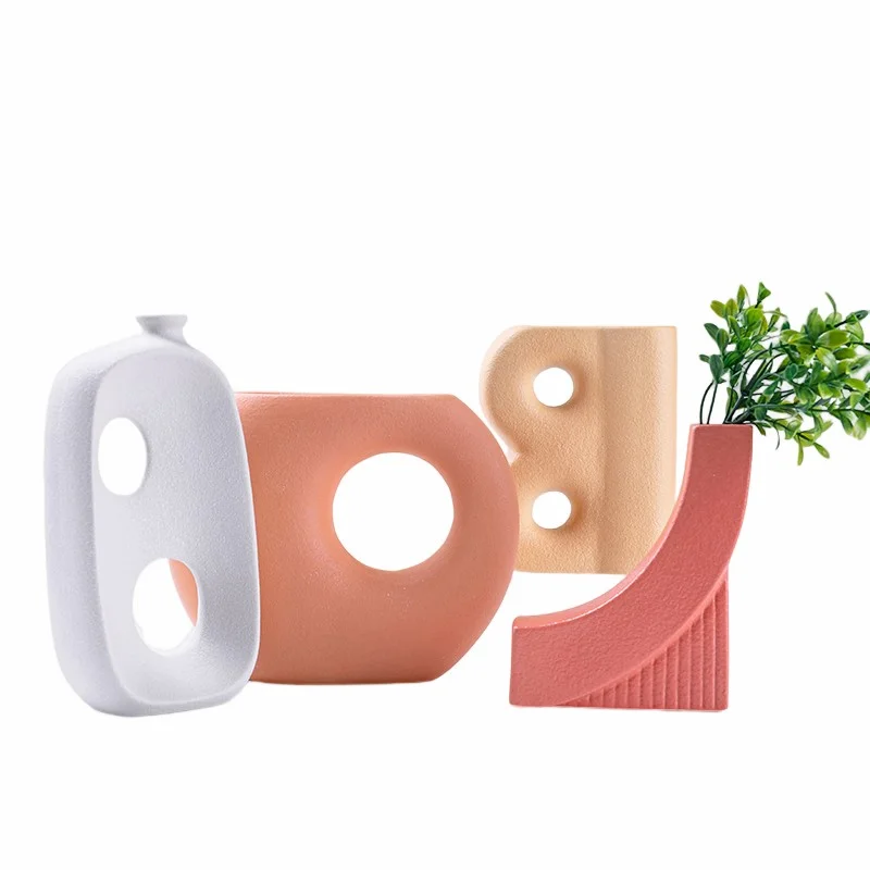 Minimalist Mini Luxury Outdoor Plant Vase For Church