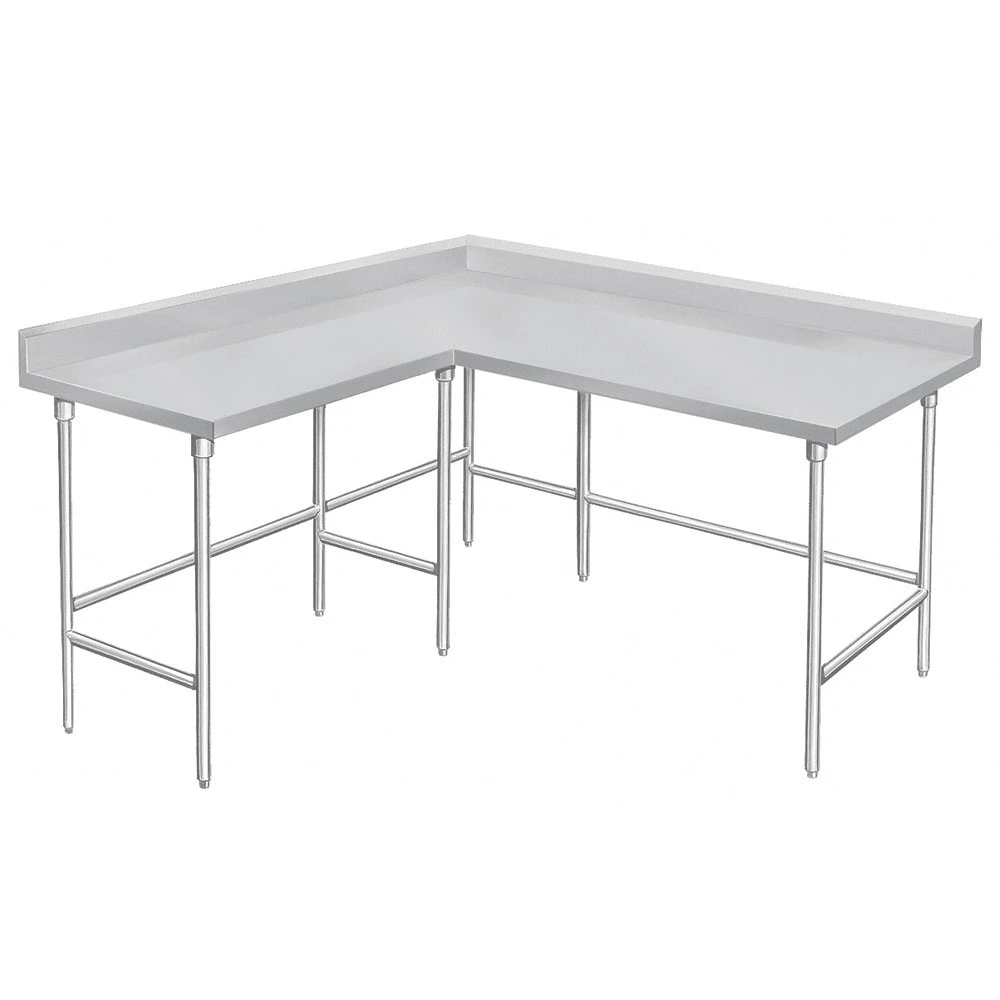 Factory Direct Selling 201 304 Industrial Kitchen Stainless Steel Work Table For Restaurant Kitchen Prep Table