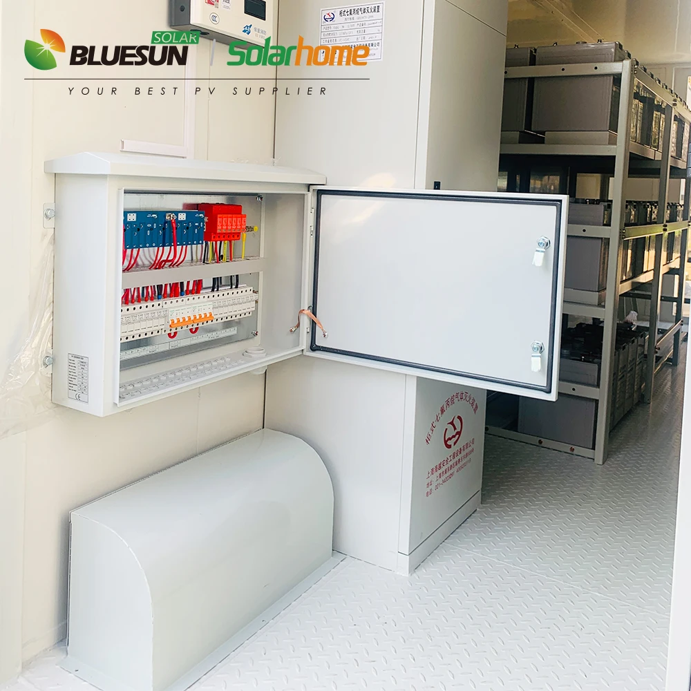 100kw Solar Panel System 200kw Solar Battery Storage Systems Customized Battery Energy Storage System Container