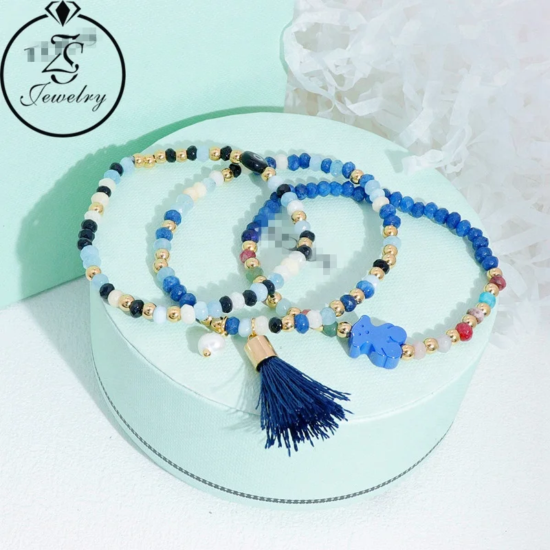 Handmade Rope String Braided Bracelet Stainless Steel Bracelet Multicolor Adjustable Girls Bracelet Custom Wholesale