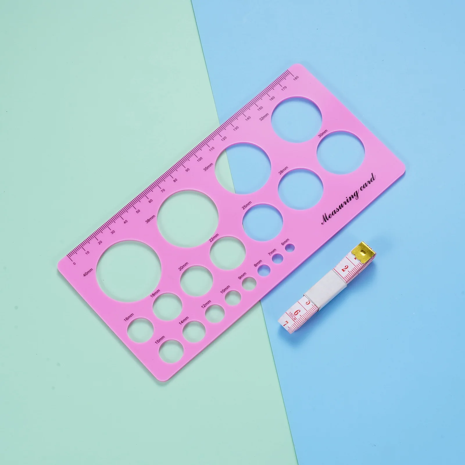 Custom Reusable Silicone Flange Nipple Measuring Ruler,Soft Silicone Flange Sizer Card For Nipples