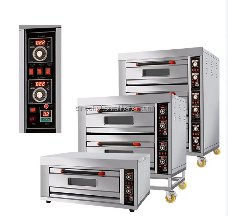 Cheap Price Single Deck 2 Trays Gas Mini Oven for Bakery Restaurant and Hotels