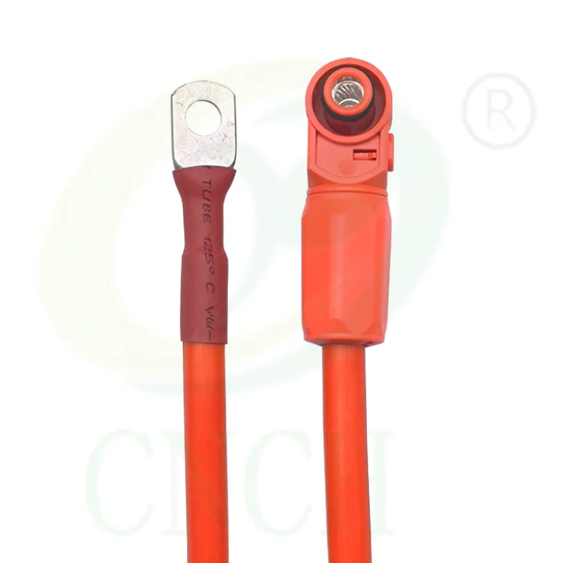 New energy storage connector wire to copper nose connector storage cabinet battery positive and negative pole connection cable