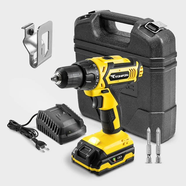 20V wireless screwdriver high torque cordless drill screwdriver electric mini hand drill driver Lithium Ion battery power drill