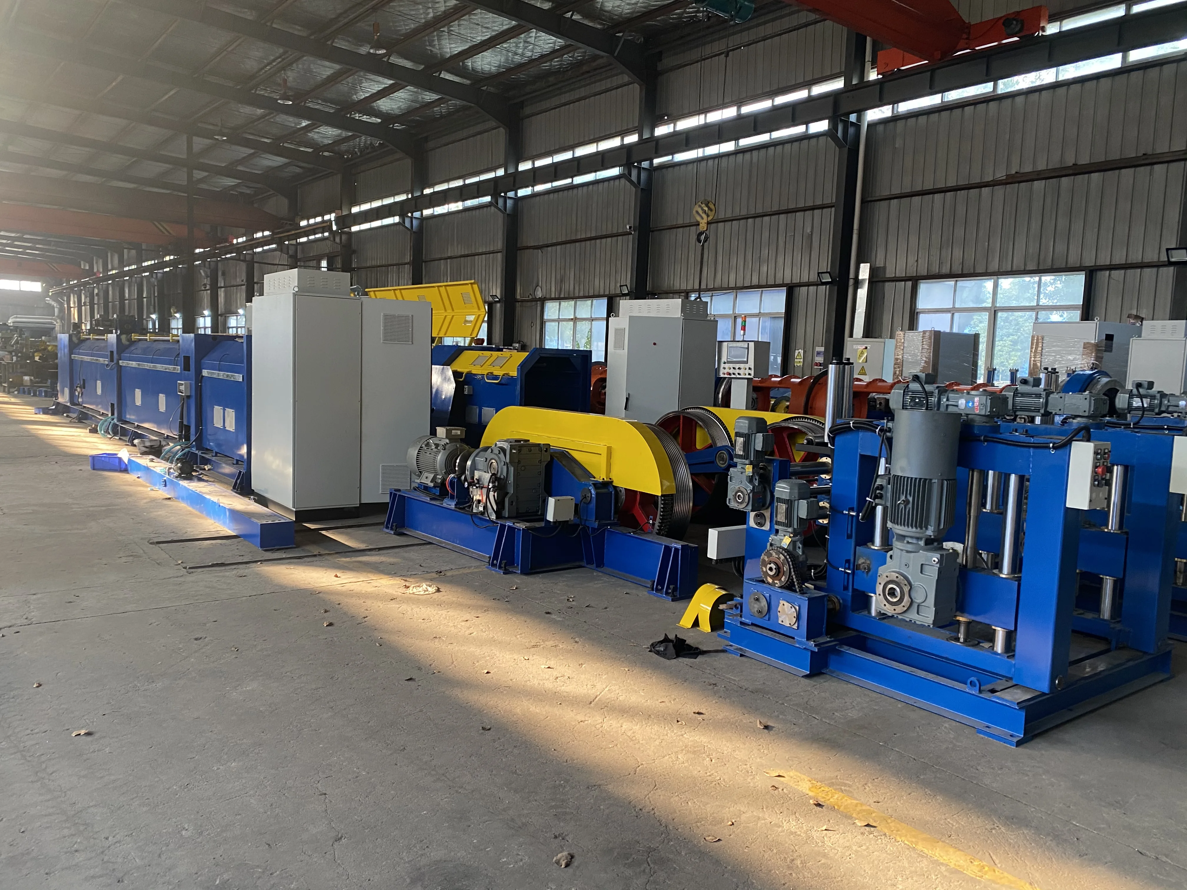 500x6B Tubular Stranding Machine Equipment For Producing Galvanized Steel Strand