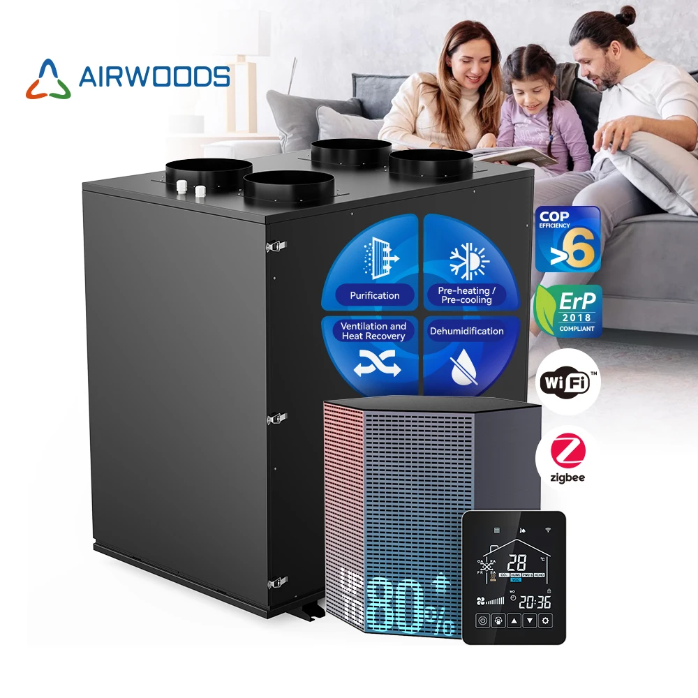 Низкий уровень шума Wi-Fi iot control 15 ℃ -50 режим работы temp DC инвертор HPERV для офисного зала
