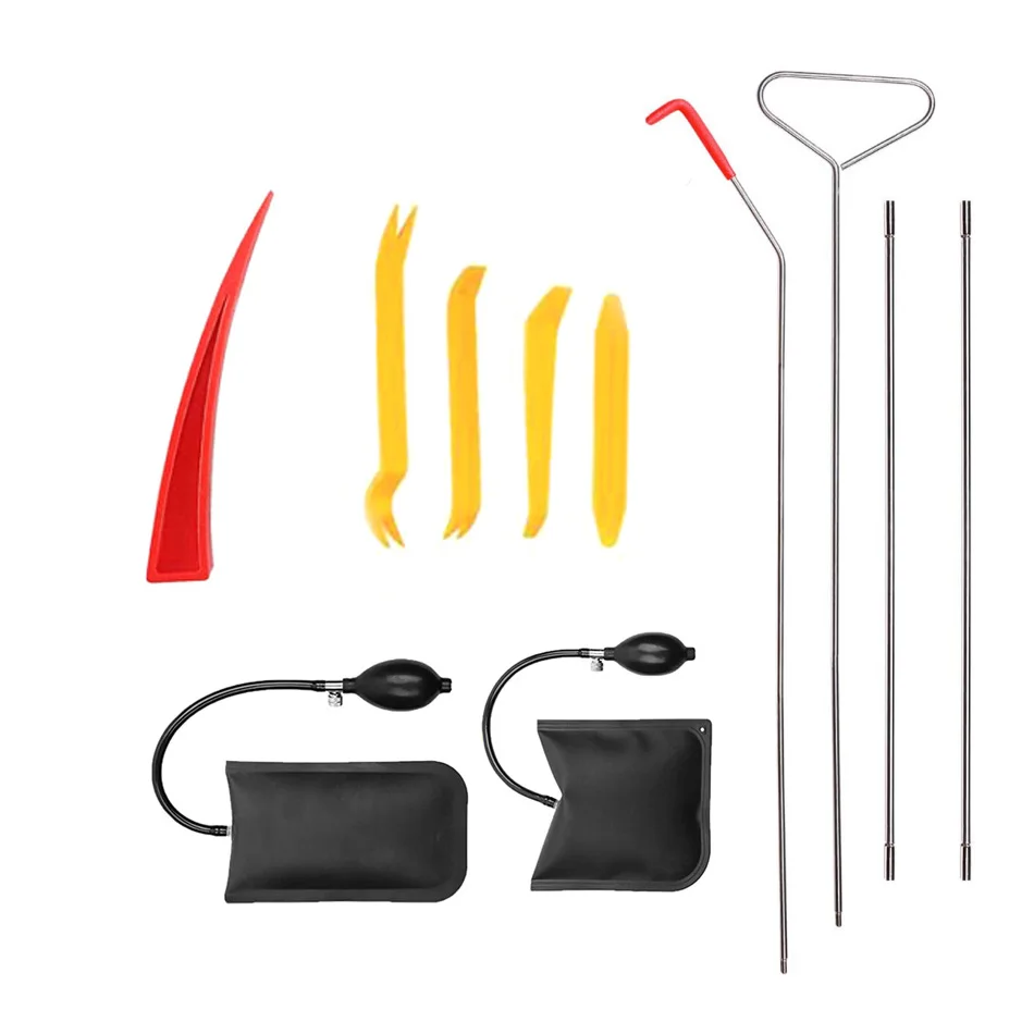 Car Lockout Kit Locksmith Tools Lockout Entry Auto Quick Open Set Car Entry Opening Tools Lockout Door Opener Unlock Kit