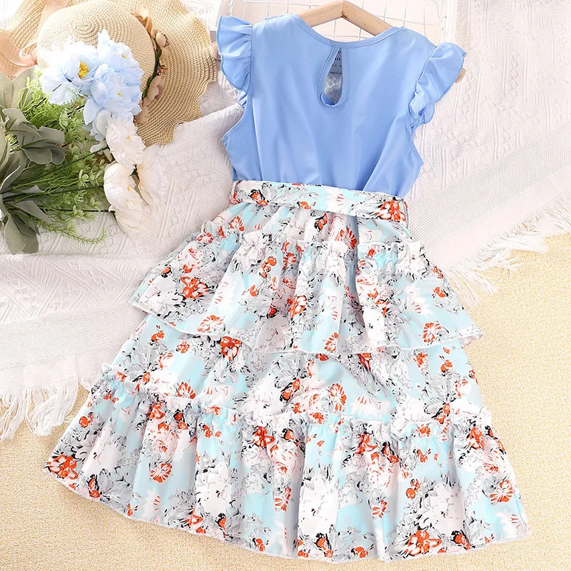 8-12 Years Children Clothing Elegant Girl Dresses 8 Years