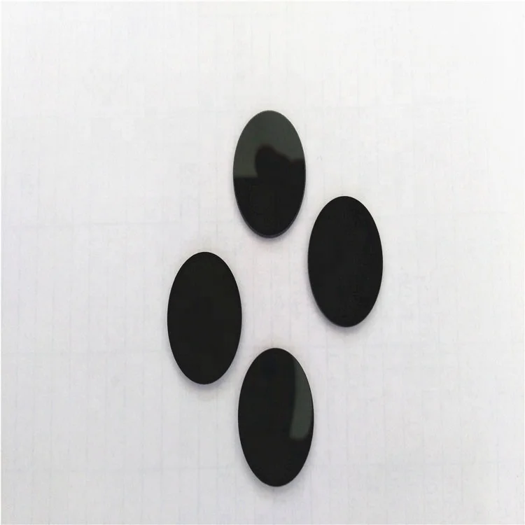 Round 254nm zwb3 ug5 uv glass filter for mineral UV lamp/flashlight