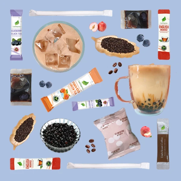 Новое поступление «сделай сам» ледяной зеленый чай Boba жемчуг молочный порошок легкий сладкий мгновенный пузырь набор для молока и чая с соломинкой