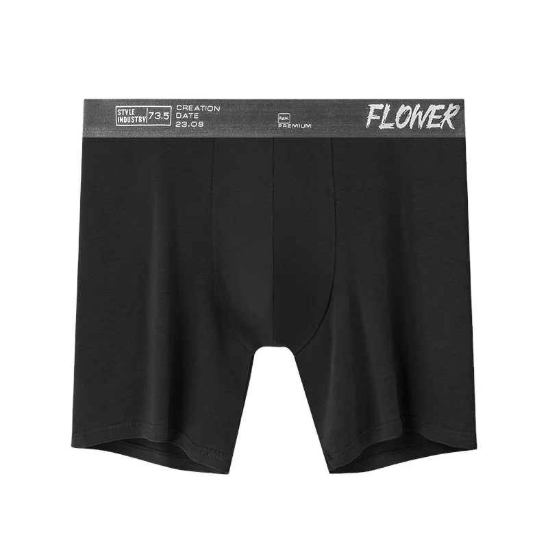 Modern Latest custom-made Elastic Band Men Underwear High Quality Trendy Boxer Briefs Men Boxer