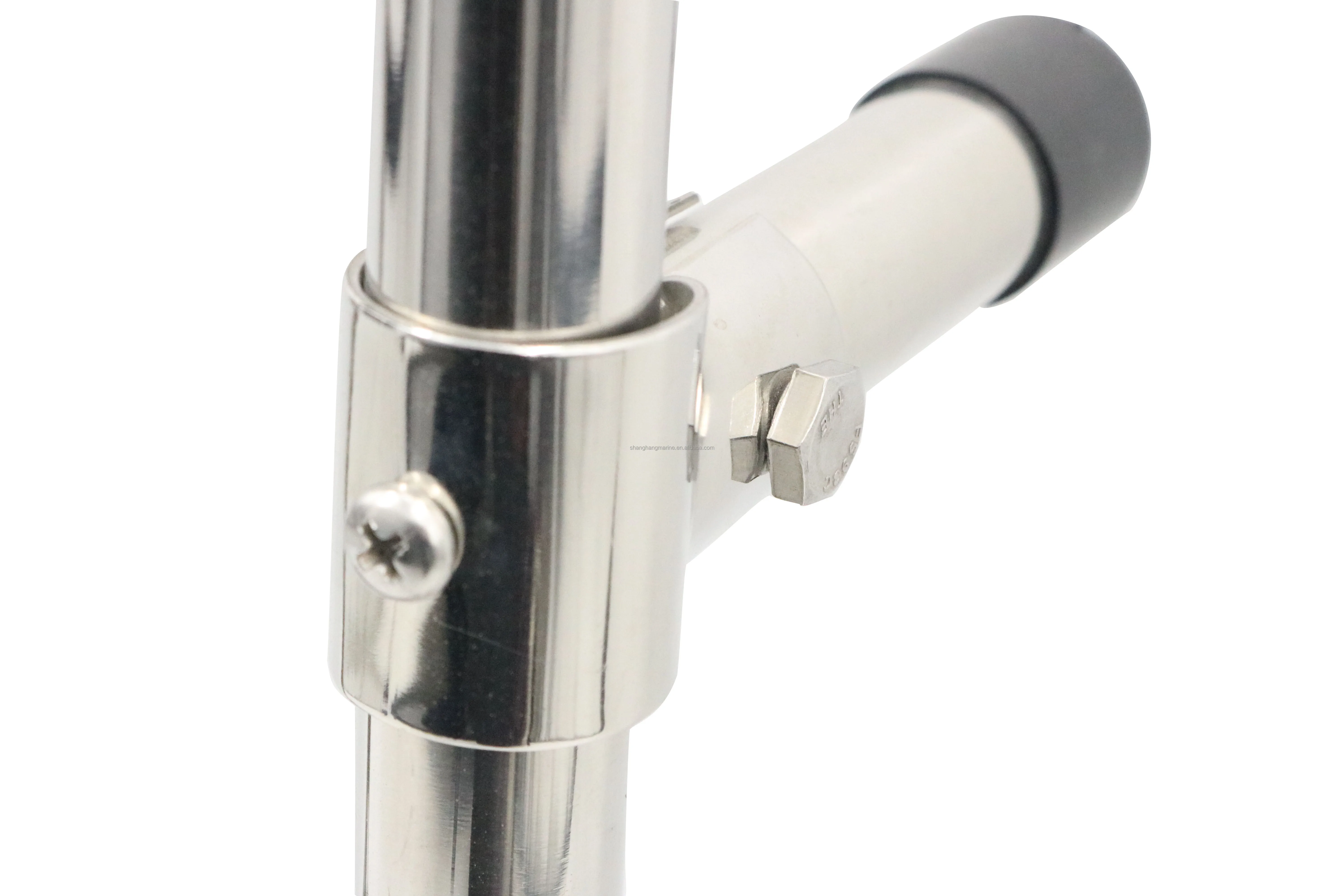 High Quality Stainless Steel Handrail Bracket 2+1 Marine Equipment Accessory Step Folding Boat Ladder