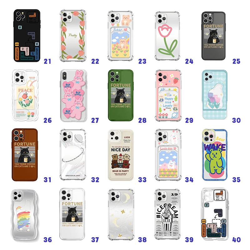Custom Oem Odm Design Tpu Material Personalized Transparent Anti Fall Soft Phone Case For Iphone 14 13 12 11