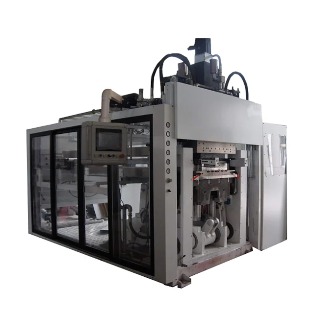 High efficiency automatic thermoforming disposable plastic coffee cup making machines
