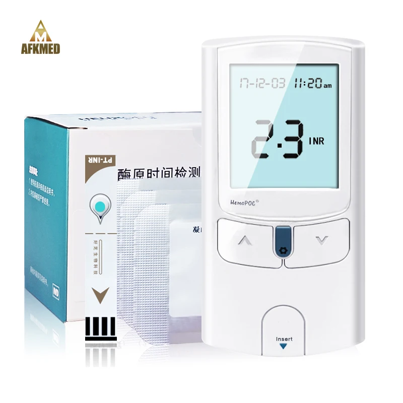 Rapid Test Coagulation Machine Touchscreen Interface Automated handheld portable Blood Coagulation Analyzer