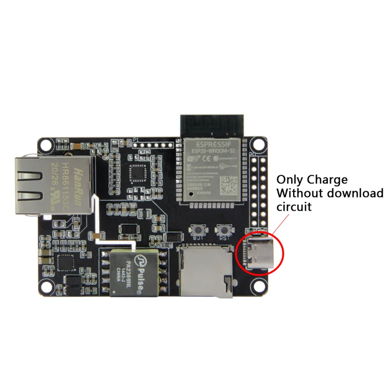 HLX TTGO T-Internet-POE ESP32-WROOM LAN8720A чип Ethernet плата адаптера