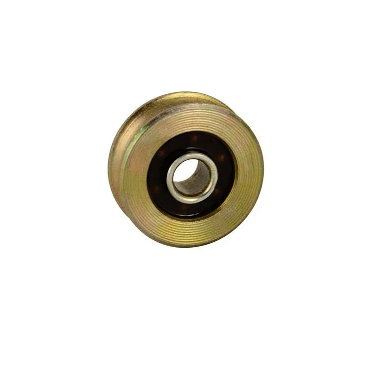 Small U Groove Turkey Brass Metal Rust Proof Steel Roller Cable Pulleys Wheel With Bearing
