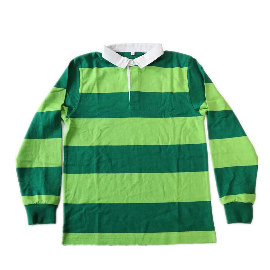 Custom new design 100% cotton heavyweight rugby jumpers jersey
