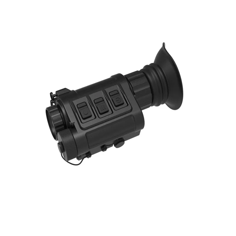Helmet mounted 640 * 512 high resolution single barrel infrared thermal imaging night vision instrument