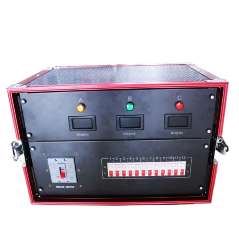 stage light lighting controller console 12Channel 16A waterproof power distributor