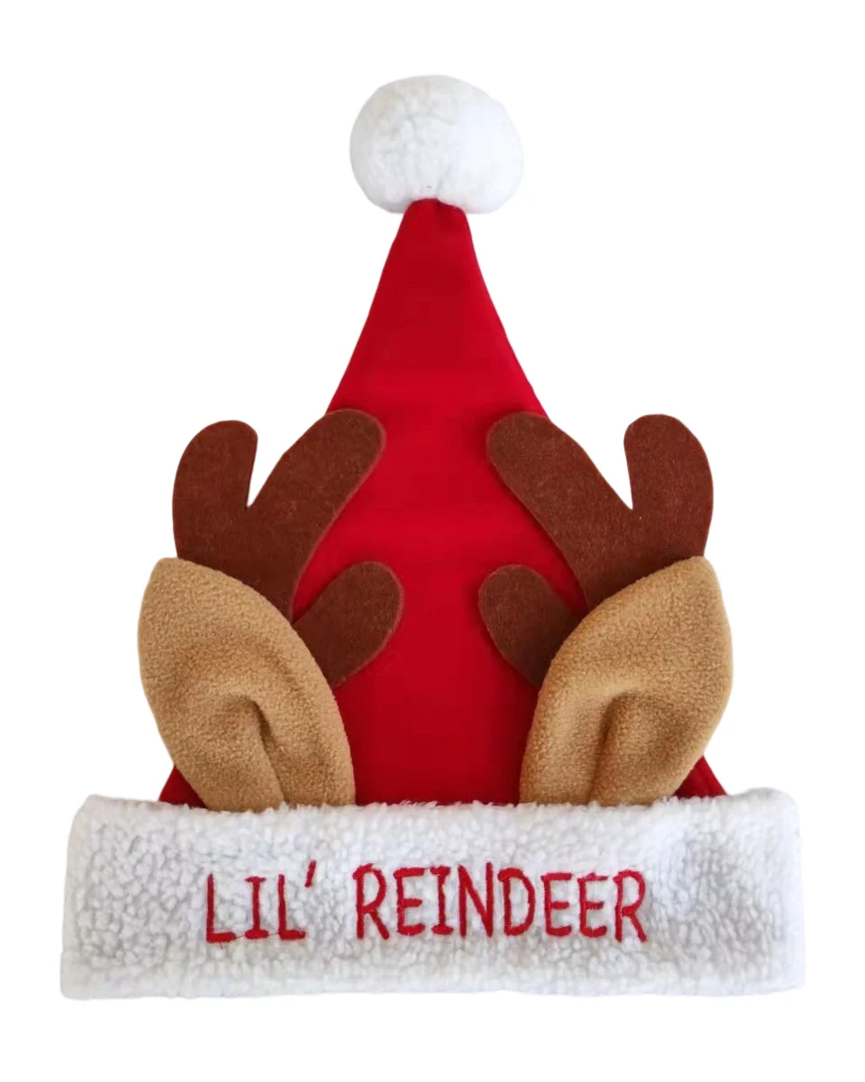 Factory Direct China Deer antler Festive Christmas hat
