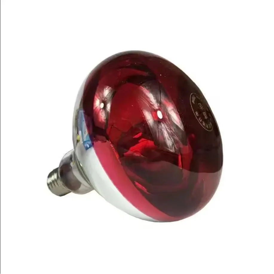 Low Prices Red Infrared Lamp R125 150W 175W 200W 250W Animal Chicken Pig Pet Therapy Infrared Heating Bulb  Infrared light bulb