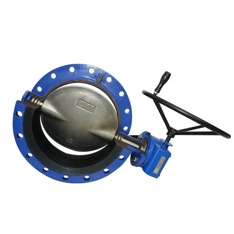 Ductile iron stainless steel pneumatic butterfly valve dn200