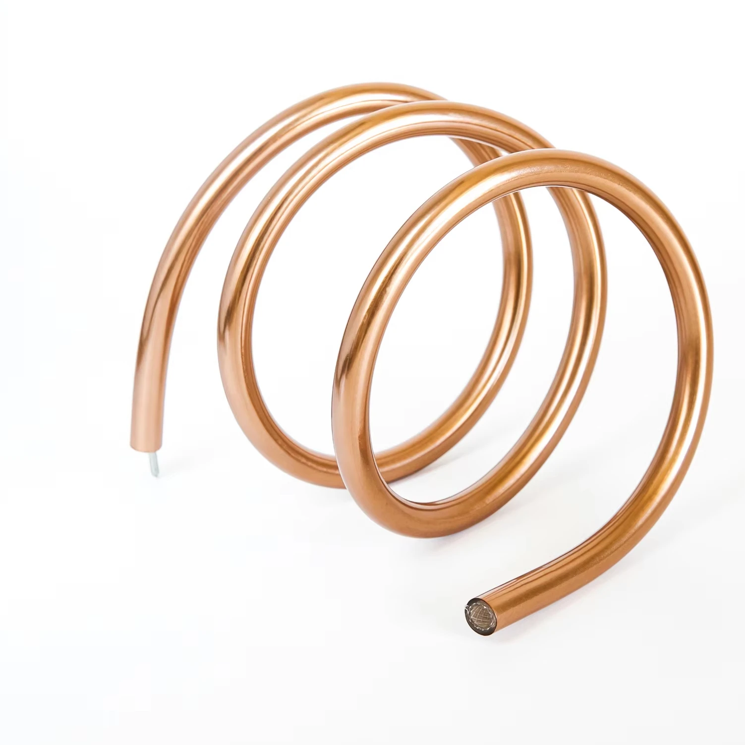 Rose Gold and Silver Powder Tube Embryo Plumbing Hoses Product