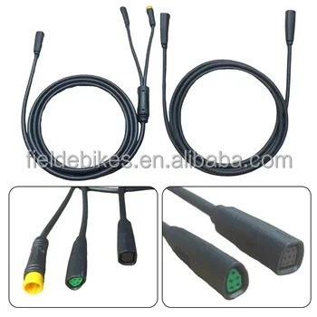 Bafang MID Motor Cable 1T1  1T2 Display Cable for M410 M500 M510 M600 M800 M820 M560 Mid Motor