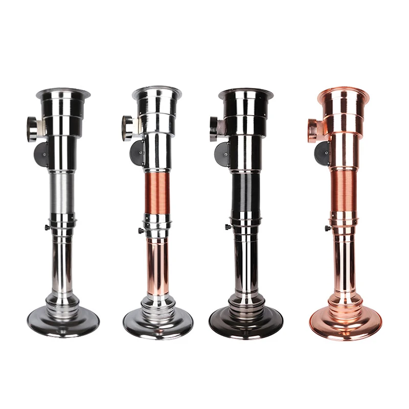 PINNOVO stainless steel flexible bbq exhaust smoke pipe korean exhaust hood system with kitchen extract system bbq grills