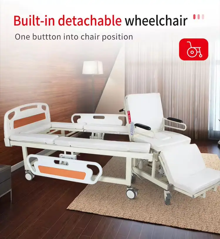 Pediatric Hospital Bed with Soft Cushions for Gentle Care