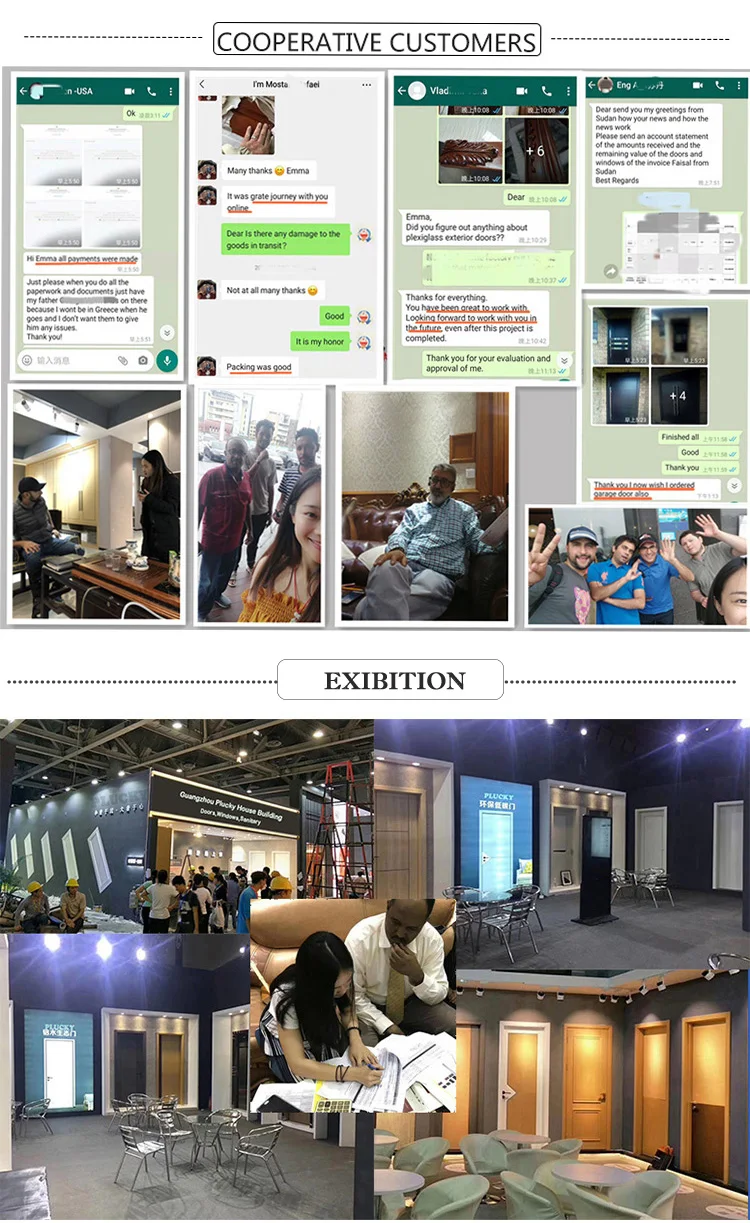 High quality waterproof exterior security entrance steel door 