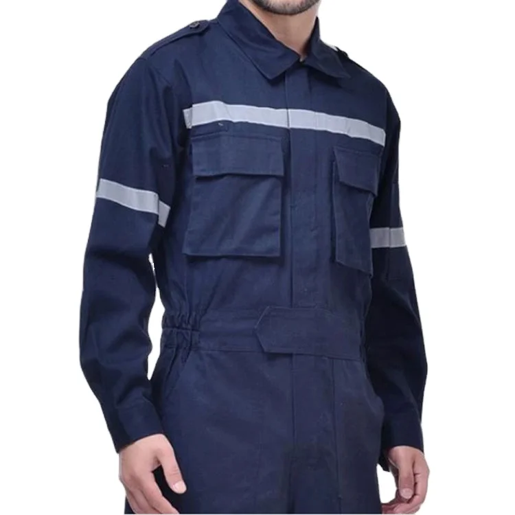 Working Long Sleeve Wholesale Mens Multipockets Workwear Construction Uniforms Work Clothes Mechanic Overalls