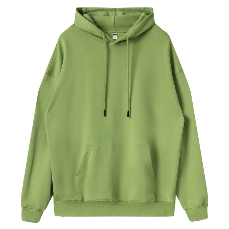 Soft Cotton Hoodies Comfortable Thickened Skin-friendly Fabric Pullover Sweater Plus Size Casual Top