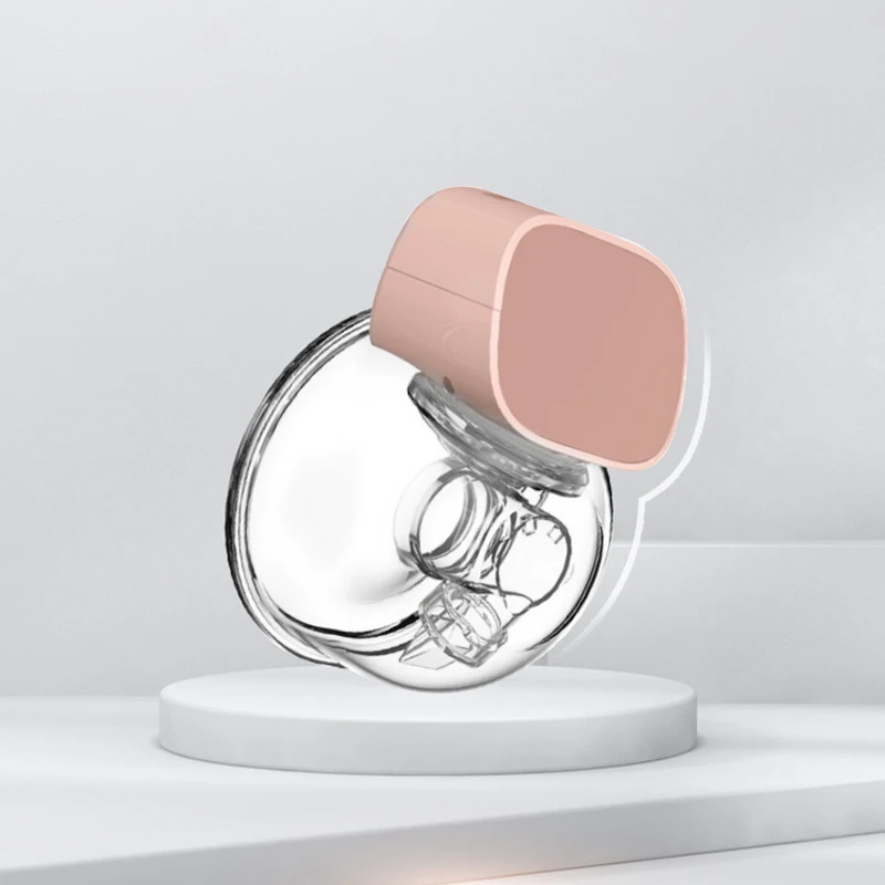 Wholesale Custom Portable Breast Milk Collector Food Grade Hands Free Mini Baby Intelligent Electric Bra Wearable Breast Pump