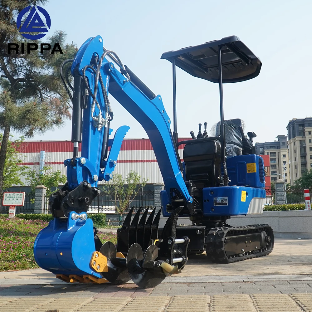 Экскаватор Rippa оптовая продажа мини-экскаватор небольшой мешок поставщик 2 тонны 1 тонный