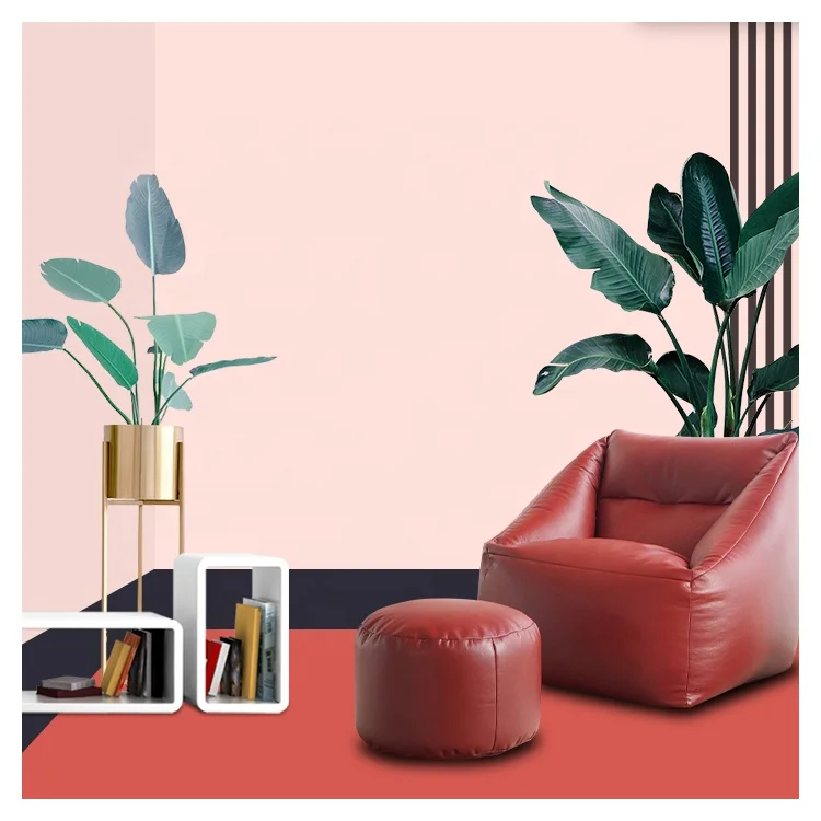 No Filing Living Room Lazy Lounger Sofa, Armchair Bean Bag Chair