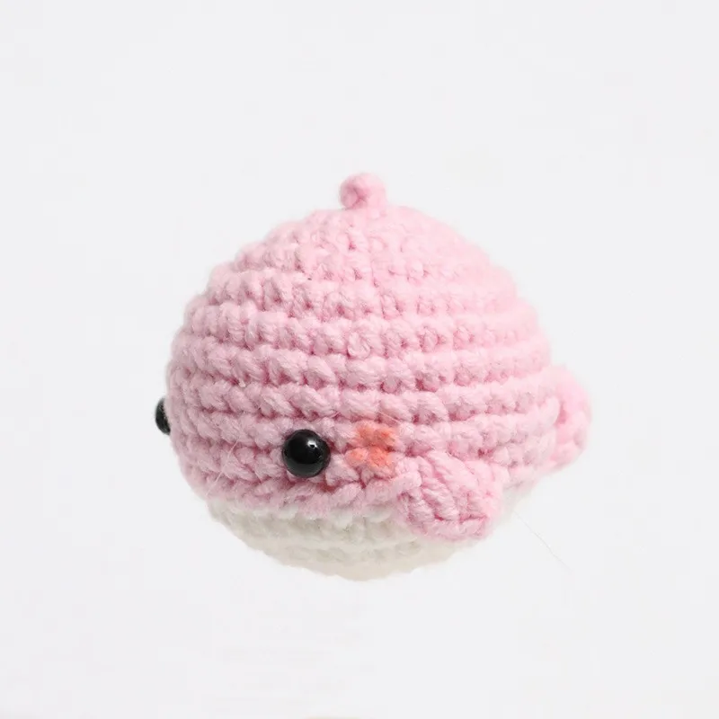 Cute knit toys wholesale custom crocheted animal gifts